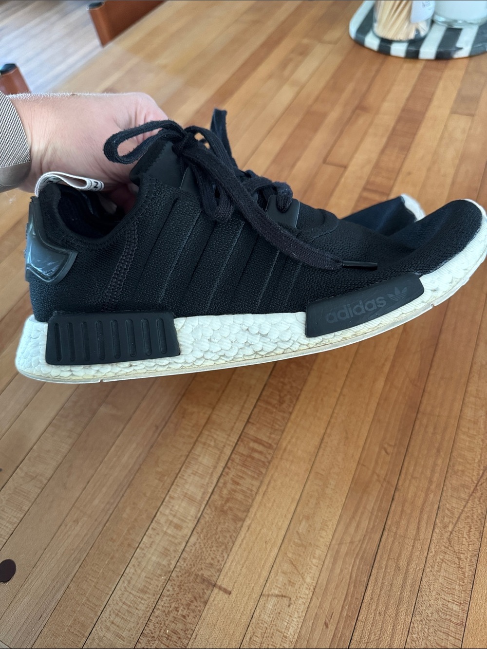 adidas Black and White Sneakers